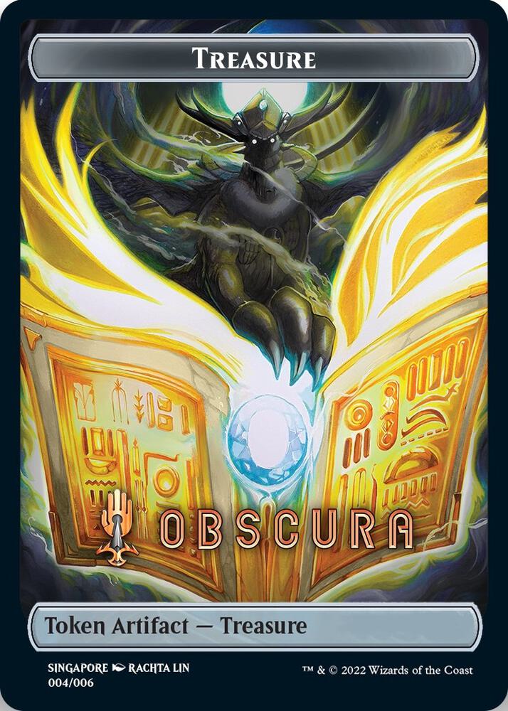 Treasure Token (Obscura) [SEA Exclusive] [Streets of New Capenna] 4