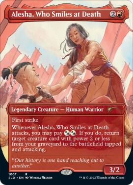 Alesha, Who Smiles at Death [Secret Lair Drop Series] 1007
