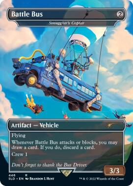 Battle Bus - Smuggler's Copter [Secret Lair Drop Series] 446