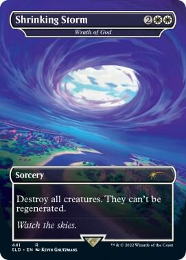 Shrinking Storm - Wrath of God [Secret Lair Drop Series] 441