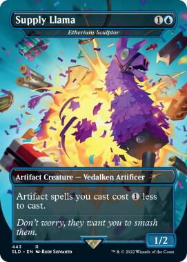 Supply Llama - Etherium Sculptor [Secret Lair Drop Series] 443