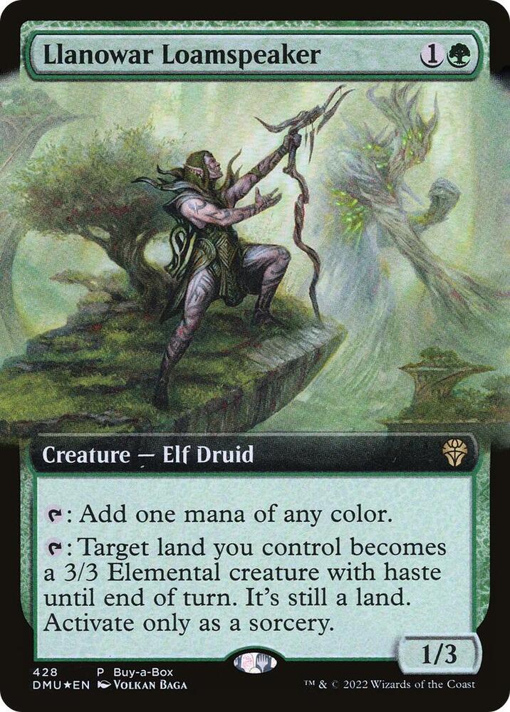 Llanowar Loamspeaker [Buy-A-Box Promos] 428