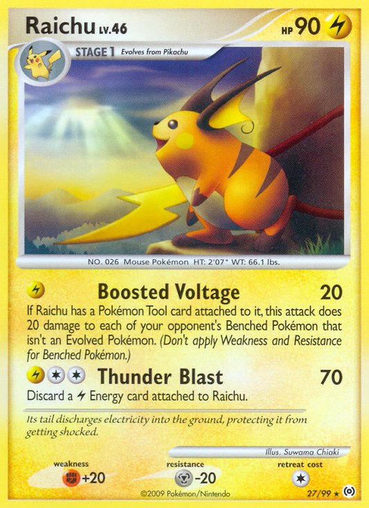 Raichu - 27/99 Arceus