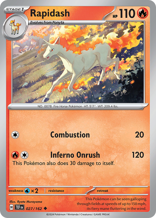 Rapidash - 27/162 Temporal Forces