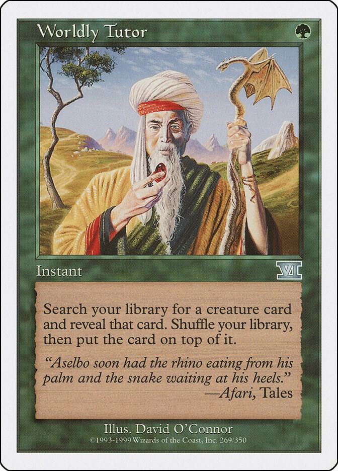 Worldly Tutor [Classic Sixth Edition] 269