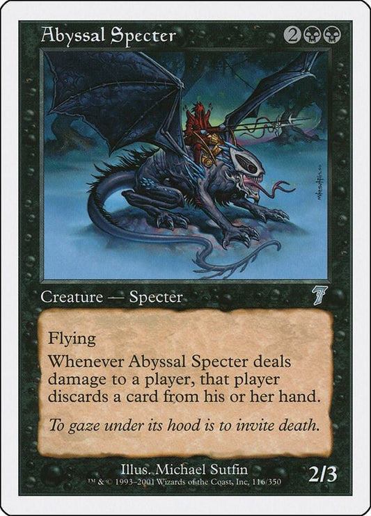 Abyssal Specter [7th Edition] 116