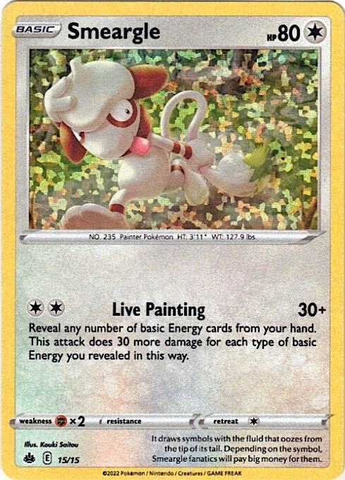Smeargle - 15/15 [McDonald's Promos 2022] 015/015