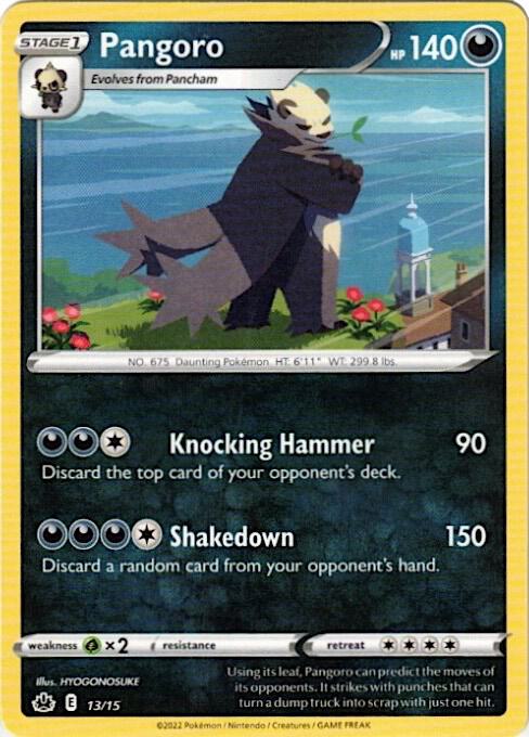 Pangoro - 13/15 [McDonald's Promos 2022] 013/015