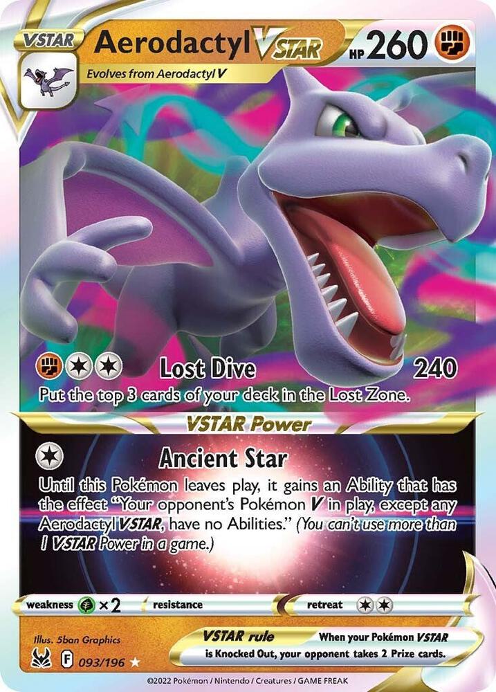 Aerodactyl VSTAR [SWSH11: Lost Origin] 093/196
