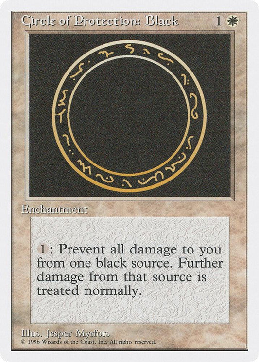 Circle of Protection: Black [Introductory Two-Player Set]