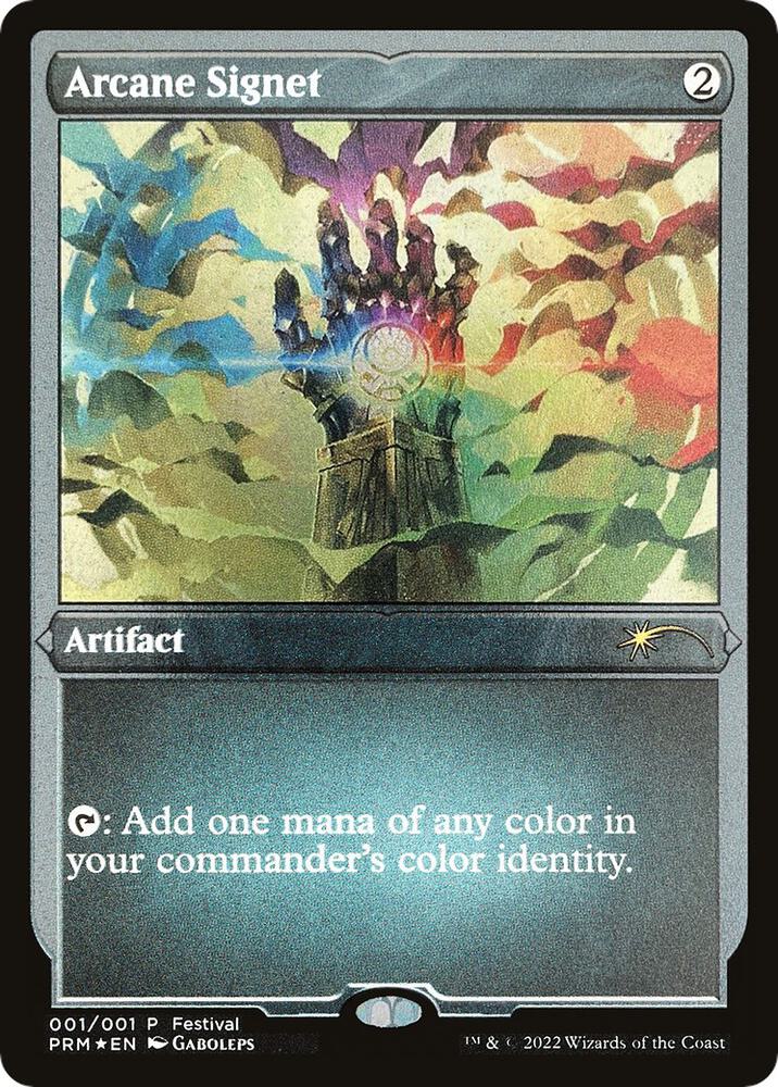 Arcane Signet (Foil Etched) [MagicFest Cards] 1