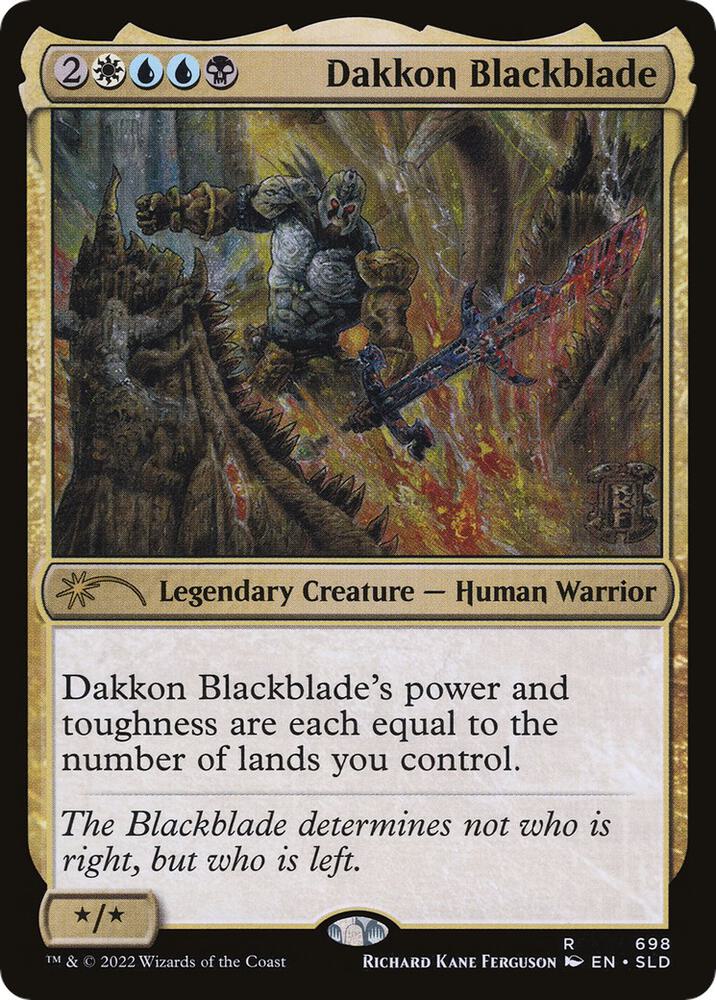 Dakkon Blackblade [Secret Lair Drop Series] 698