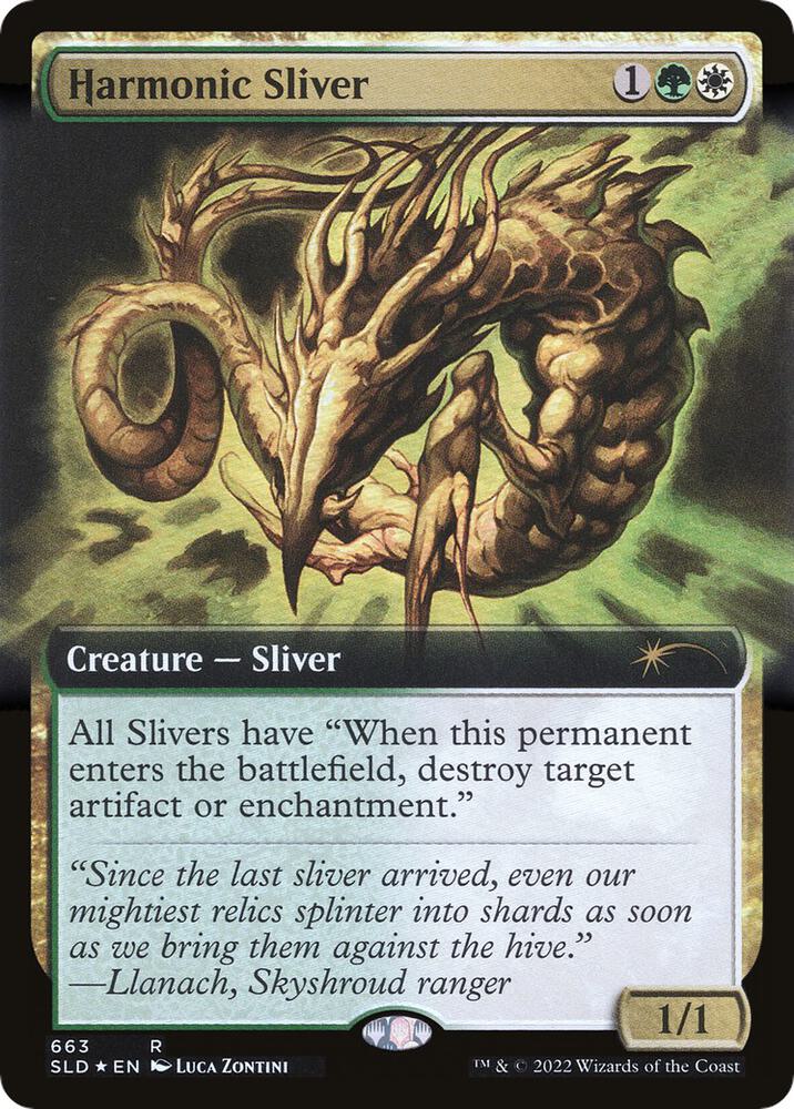 Harmonic Sliver (Extended Art) [Secret Lair Drop Series] 663