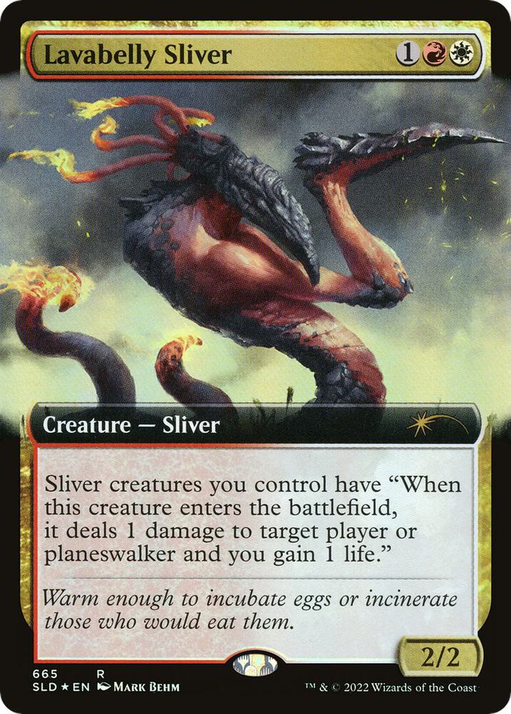 Lavabelly Sliver (Extended Art) [Secret Lair Drop Series] 665