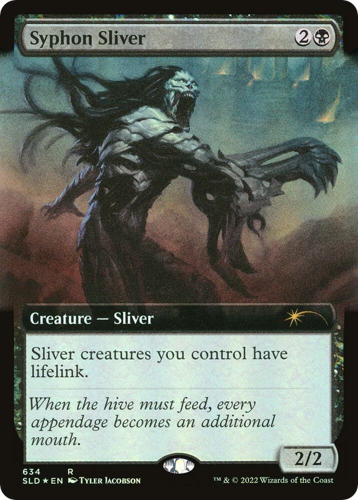 Syphon Sliver (Extended Art) [Secret Lair Drop Series] 634