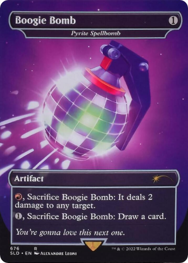 Boogie Bomb - Pyrite Spellbomb [Secret Lair Drop Series] 676