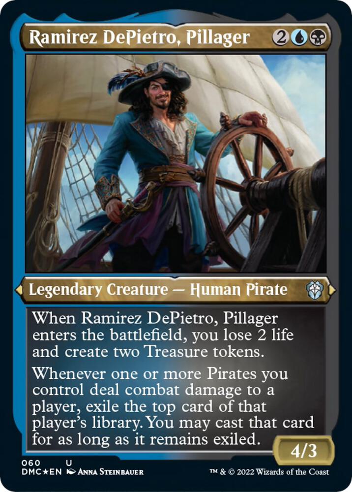 Ramirez DePietro, Pillager (Foil Etched) [Commander: Dominaria United] 60