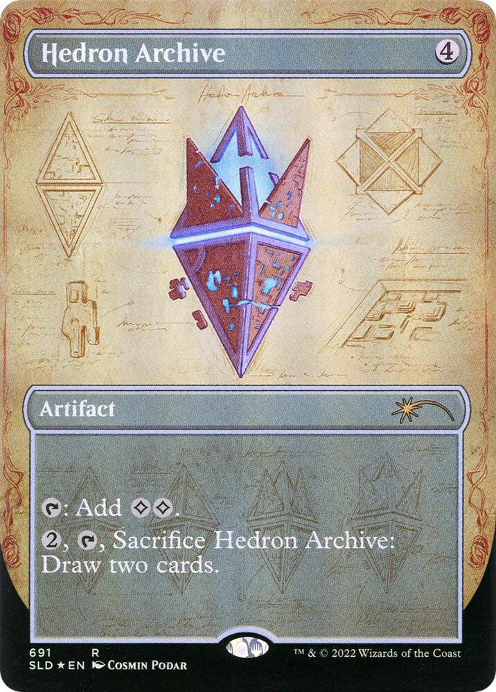 Hedron Archive (Borderless) [Secret Lair Drop Series] 691