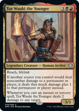 Tor Wauki the Younger [Commander: Dominaria United] 46