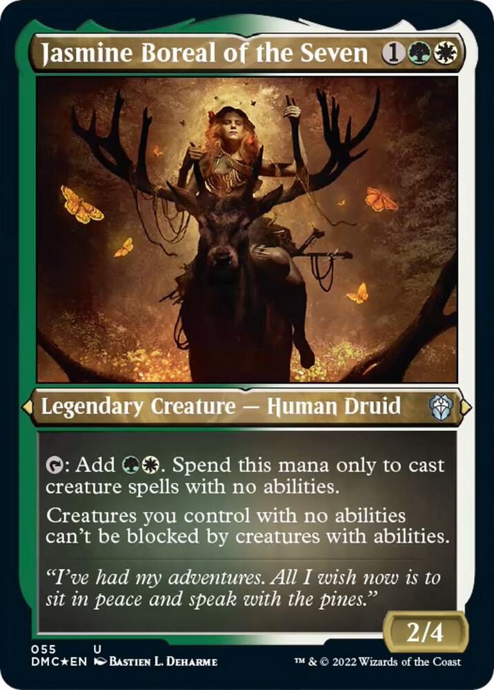 Jasmine Boreal of the Seven (Foil Etched) [Commander: Dominaria United] 55