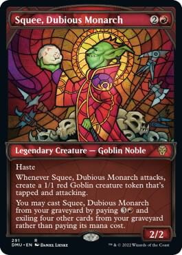 Squee, Dubious Monarch (Showcase) [Dominaria United] 291