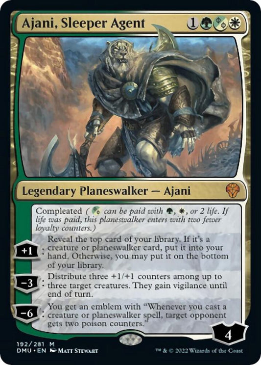 Ajani, Sleeper Agent [Dominaria United] 192