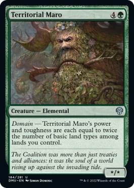 Territorial Maro [Dominaria United] 184