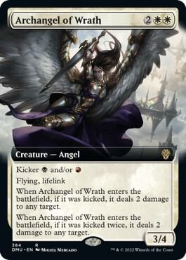 Archangel of Wrath (Extended Art) [Dominaria United] 384