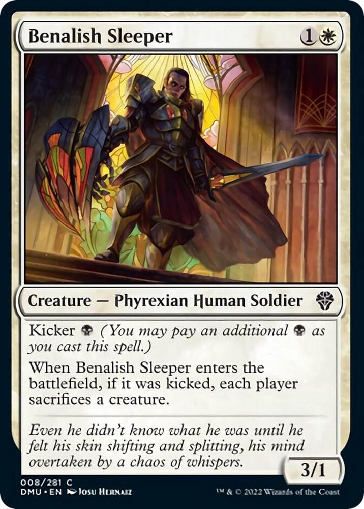 Benalish Sleeper [Dominaria United] 8