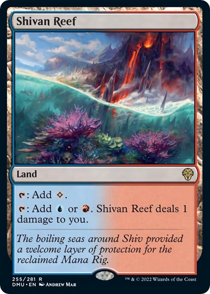 Shivan Reef [Dominaria United] 255