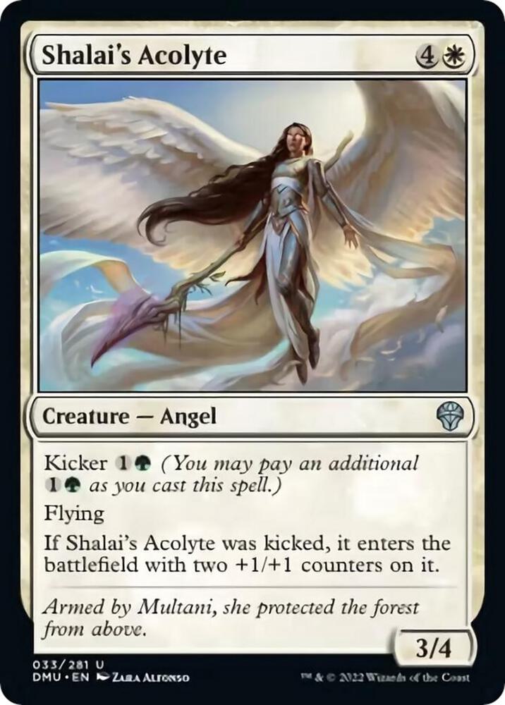 Shalai's Acolyte [Dominaria United] 33