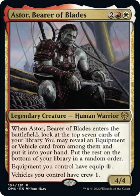 Astor, Bearer of Blades [Dominaria United] 194