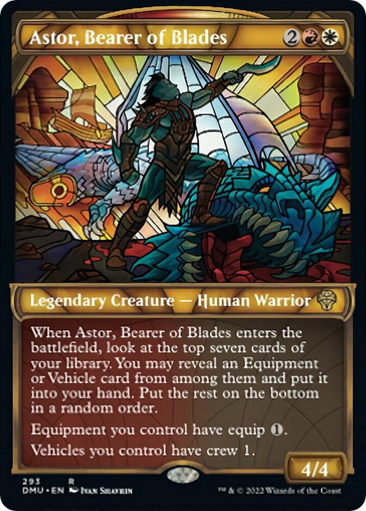 Astor, Bearer of Blades (Showcase) [Dominaria United] 293