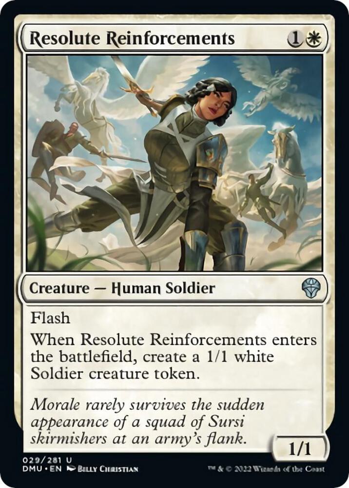 Resolute Reinforcements [Dominaria United] 29