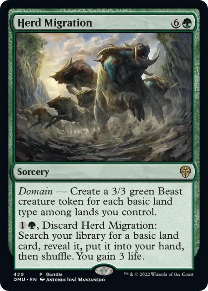 Herd Migration (DMU Bundle) [Unique and Miscellaneous Promos] 429