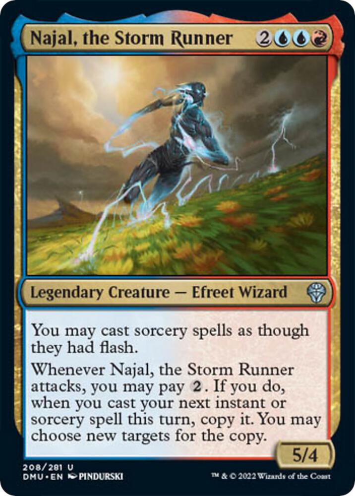 Najal, the Storm Runner [Dominaria United] 208