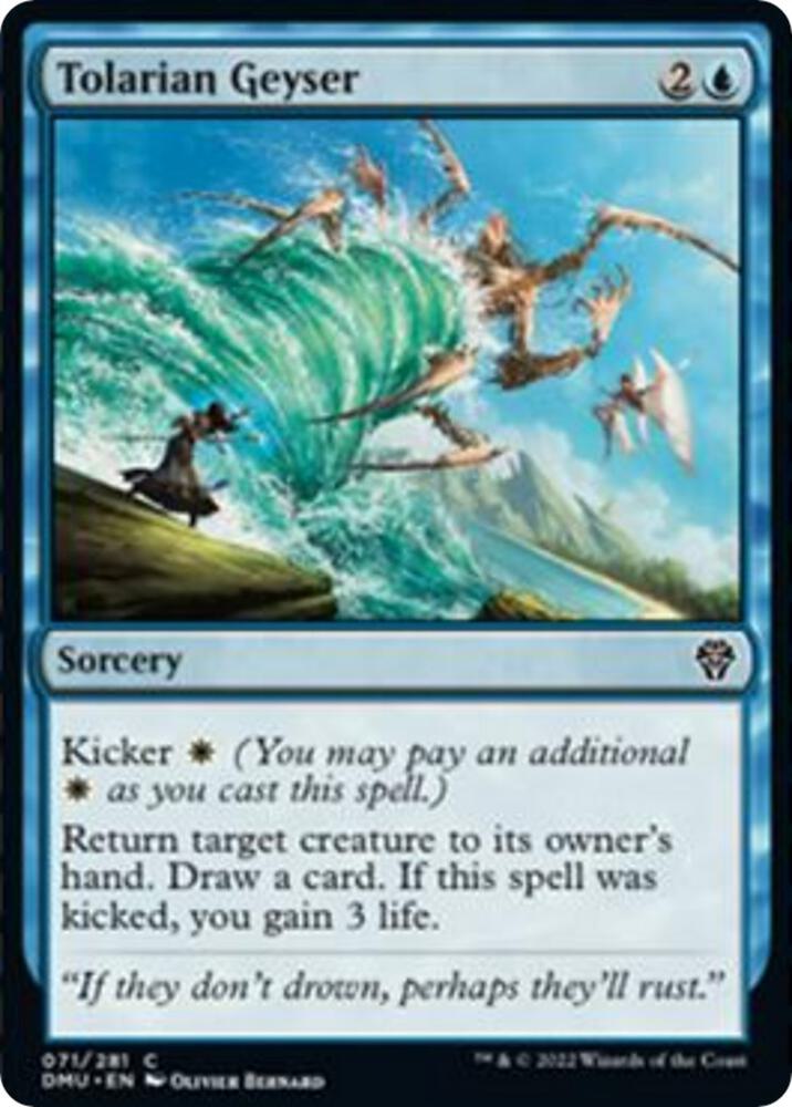 Tolarian Geyser [Dominaria United] 71