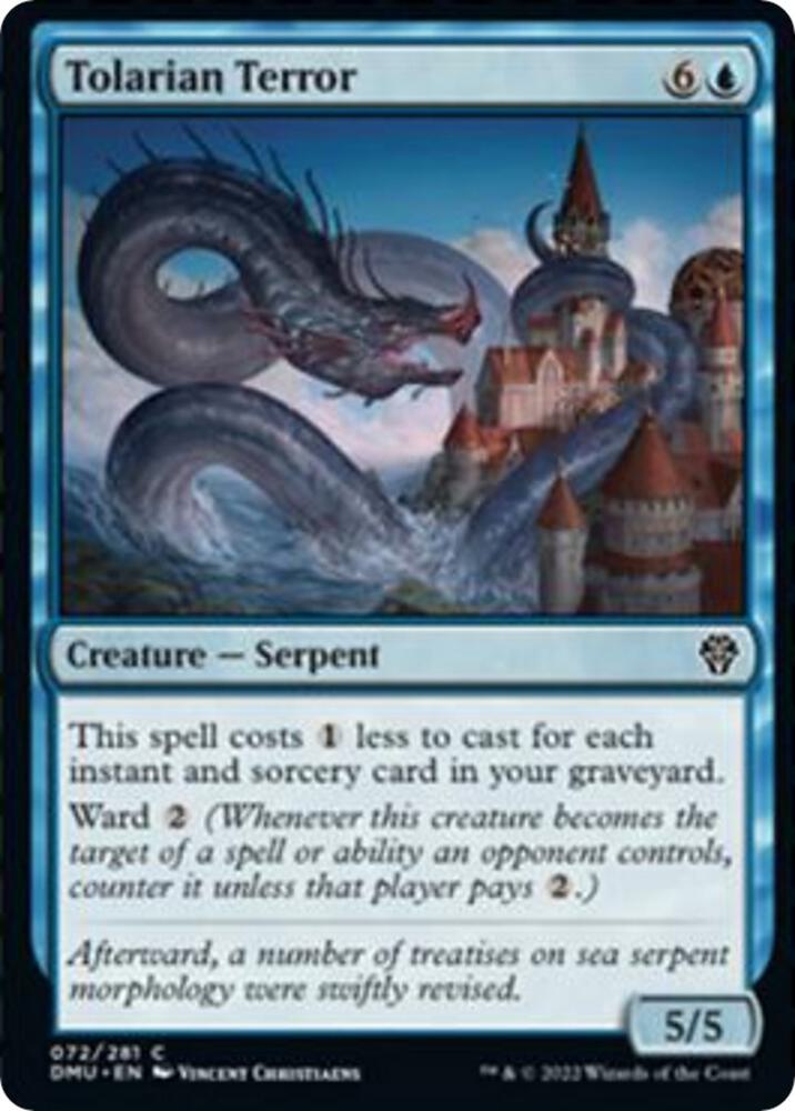 Tolarian Terror [Dominaria United] 72