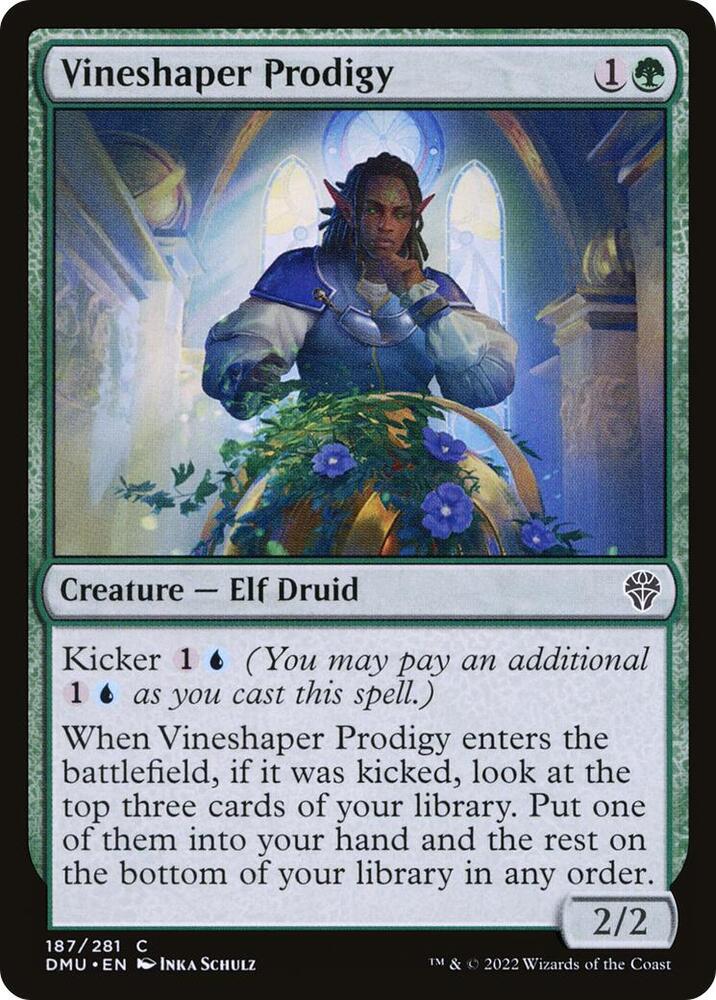 Vineshaper Prodigy [Dominaria United] 187