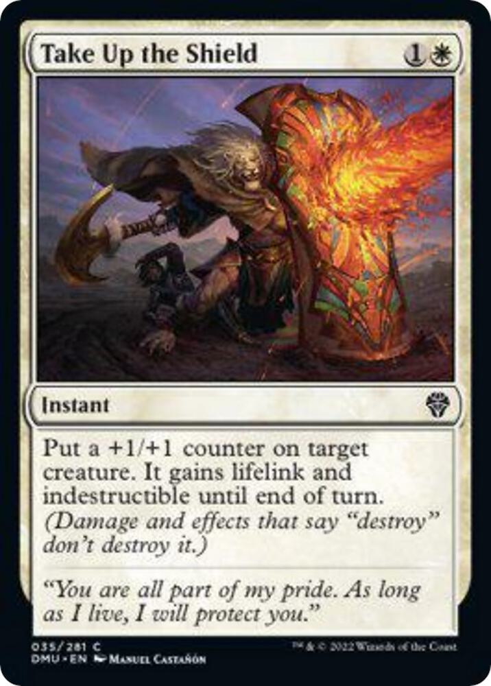 Take Up the Shield [Dominaria United] 35