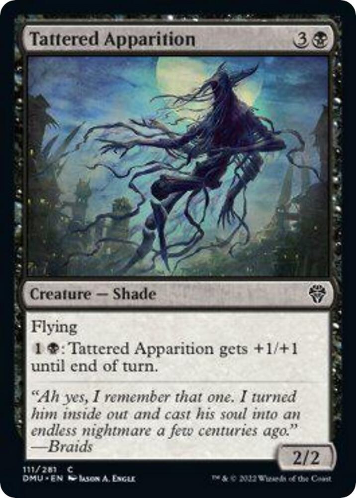 Tattered Apparition [Dominaria United] 111