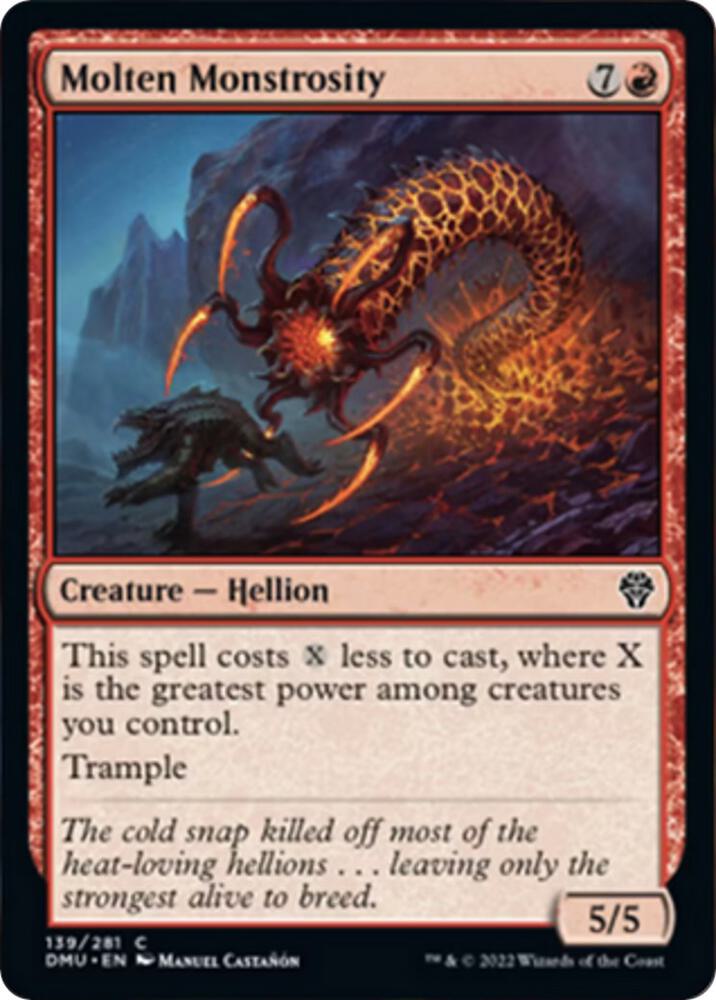 Molten Monstrosity [Dominaria United] 139