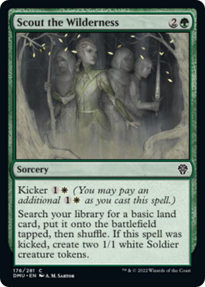 Scout the Wilderness [Dominaria United] 176