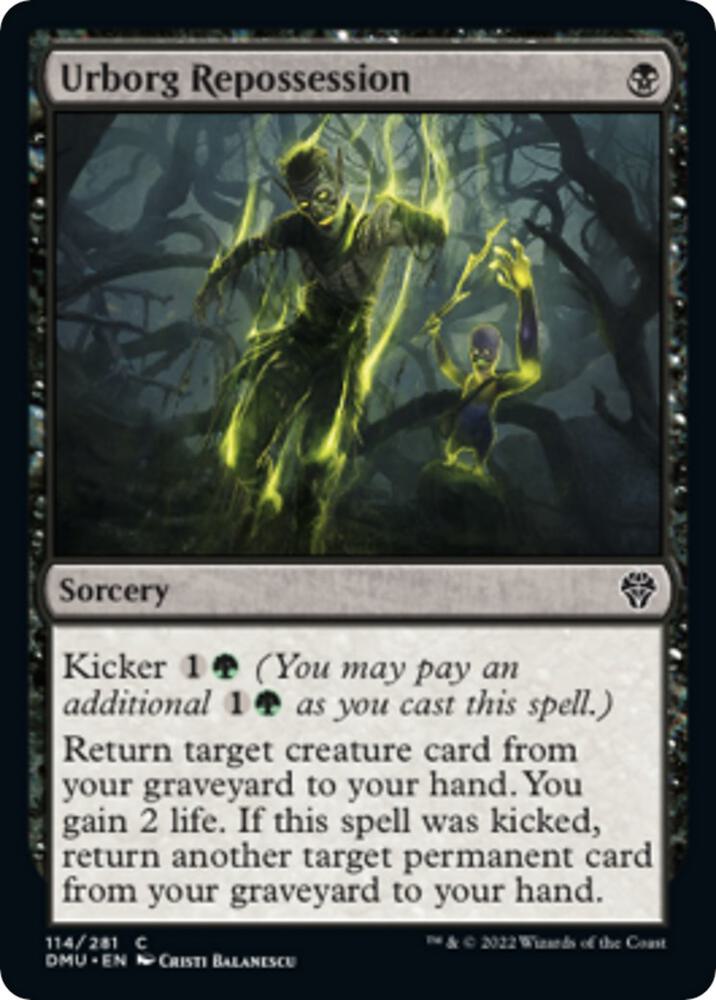 Urborg Repossession [Dominaria United] 114