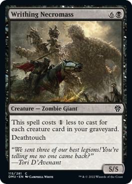 Writhing Necromass [Dominaria United] 115