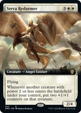 Serra Redeemer (Extended Art) [Dominaria United] 423