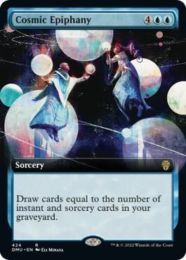 Cosmic Epiphany (Extended Art) [Dominaria United] 424