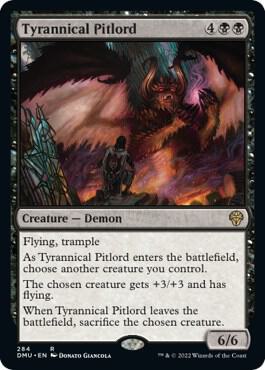 Tyrannical Pitlord [Dominaria United] 284