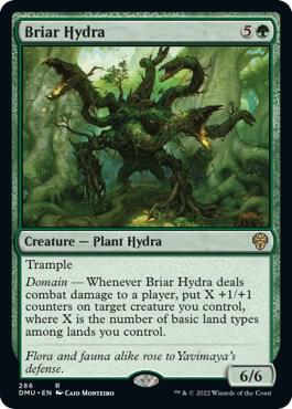 Briar Hydra (286) [Dominaria United] 286
