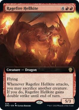 Ragefire Hellkite (Extended Art) [Dominaria United] 426